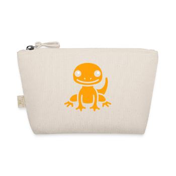 Iguana Colorful Illustration Salamander - Organic Pouch - nature - Front