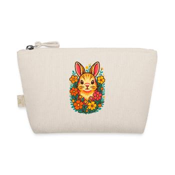 Illustration de lapin floral, amour des lapins - Trousse biologique - nature - Devant