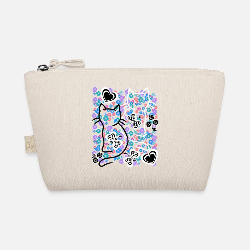 Retro Cat 60s Organic Pouch