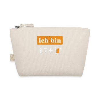 J’ai 17 ans et je fête mes 18 ans - Trousse biologique - nature - Devant