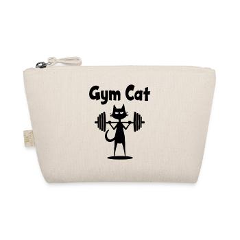 Gym Cat - Dicton de chat sportif - Trousse biologique - nature - Devant
