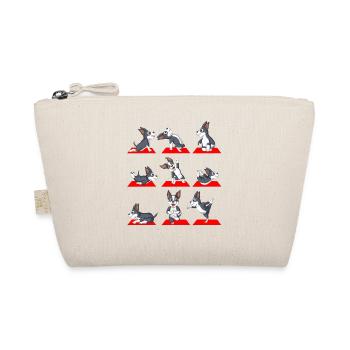 Positions ludiques du Boston Terrier Yoga - Trousse biologique - nature - Devant