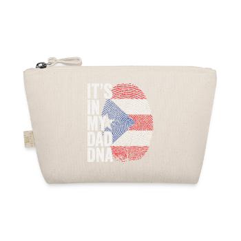 Drapeau Porto Rico Empreinte Papa Portoricain - Trousse biologique - nature - Devant