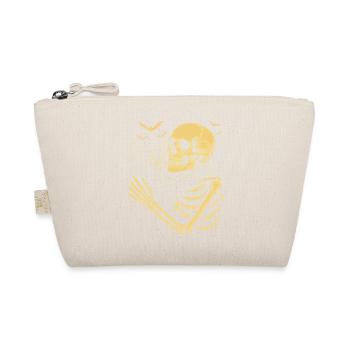 Halloween Mignon Squelette Câlin Chat - Trousse biologique - nature - Devant