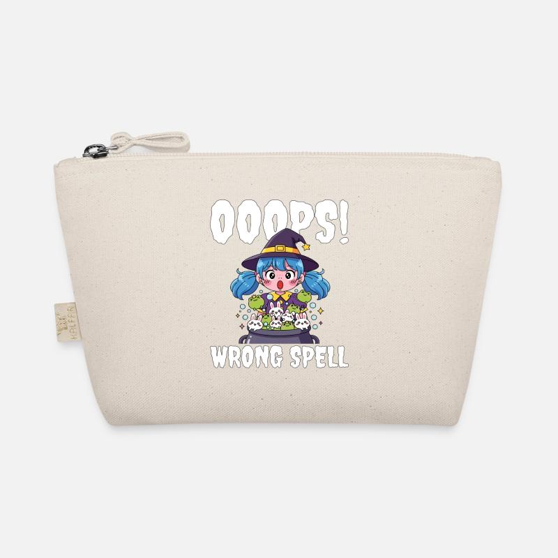 OOOPS! WRONG SPELL - WITCH HALLOWEEN Organic Pouch