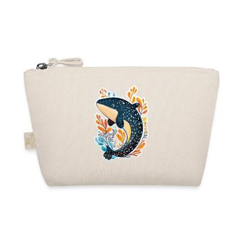 whale - Organic Pouch - nature - Front