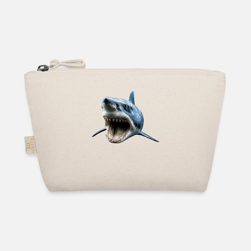 Shark Shark Tiger Shark Diver Cute Sharks Great White Shark Organic Pouch