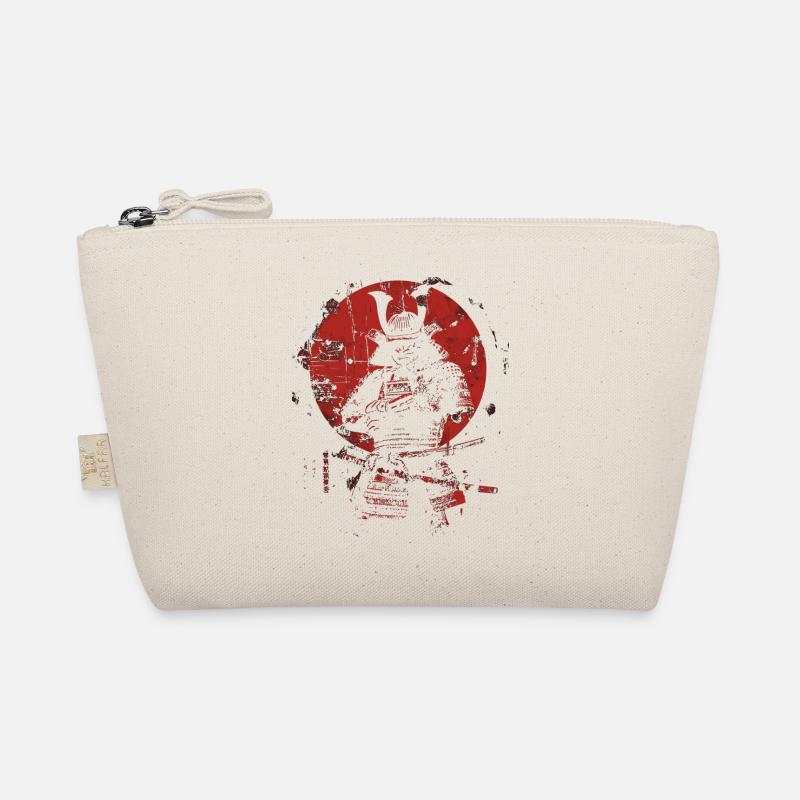 Szenerie eines Samurai Kriegers Bio-Täschchen