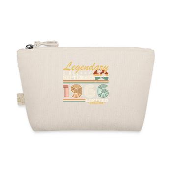 September 1966 Vintage Birthday Gift - Organic Pouch - nature - Front