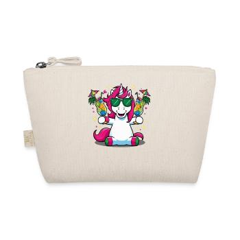 Unicorn Cocktail Booze Party Celebrations Vacation Bachelor Party - Organic Pouch - nature - Front