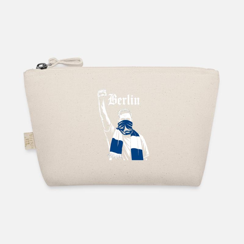 Berlin Demonstration Motif Organic Pouch