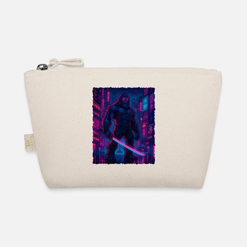 Cyberpunk Bigfoot Kryptid Tech Sasquatch Yeti Bio-Täschchen