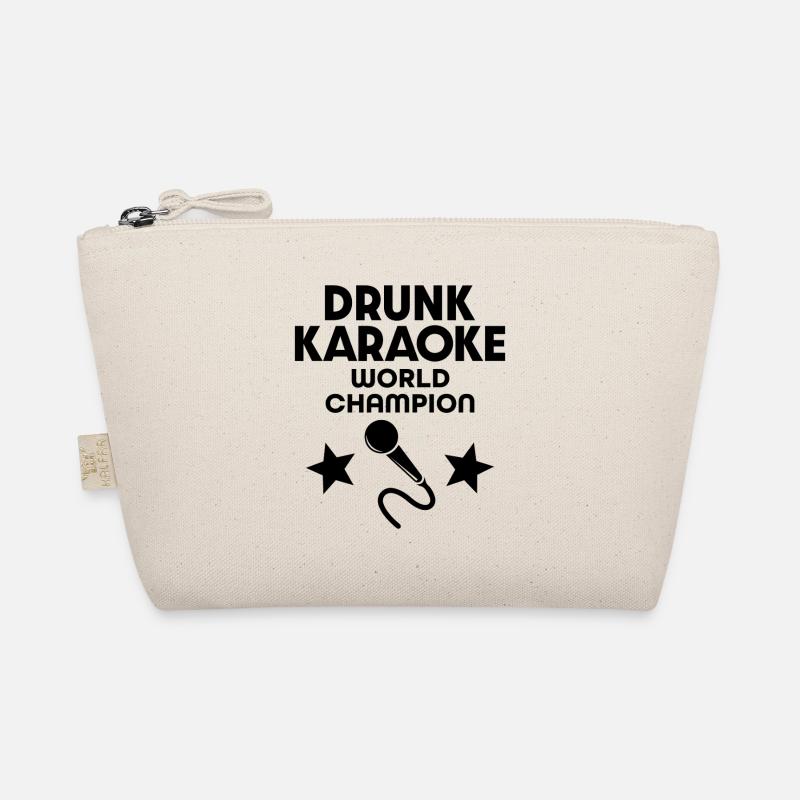 Drunk Karaoke World Champion Organic Pouch