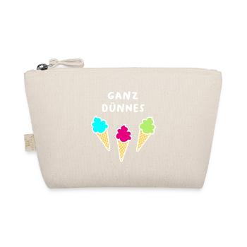 Glace très fine, citations sympas, humour de bureau, crème glacée - Trousse biologique - nature - Devant