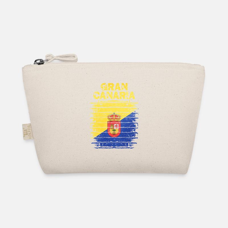 Drapeau Guanche au look rustique Trousse biologique