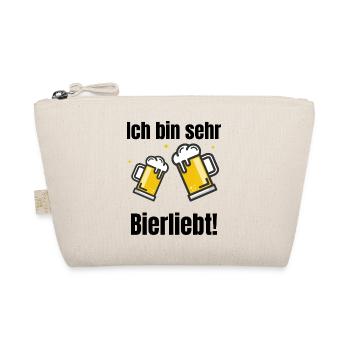 Bierliebt - Bio-Täschchen - Natur - Vorne