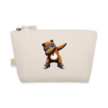 Dabbing Ours Portant Des Lunettes De Soleil Cool Amoureux Des Ours - Trousse biologique - nature - Devant