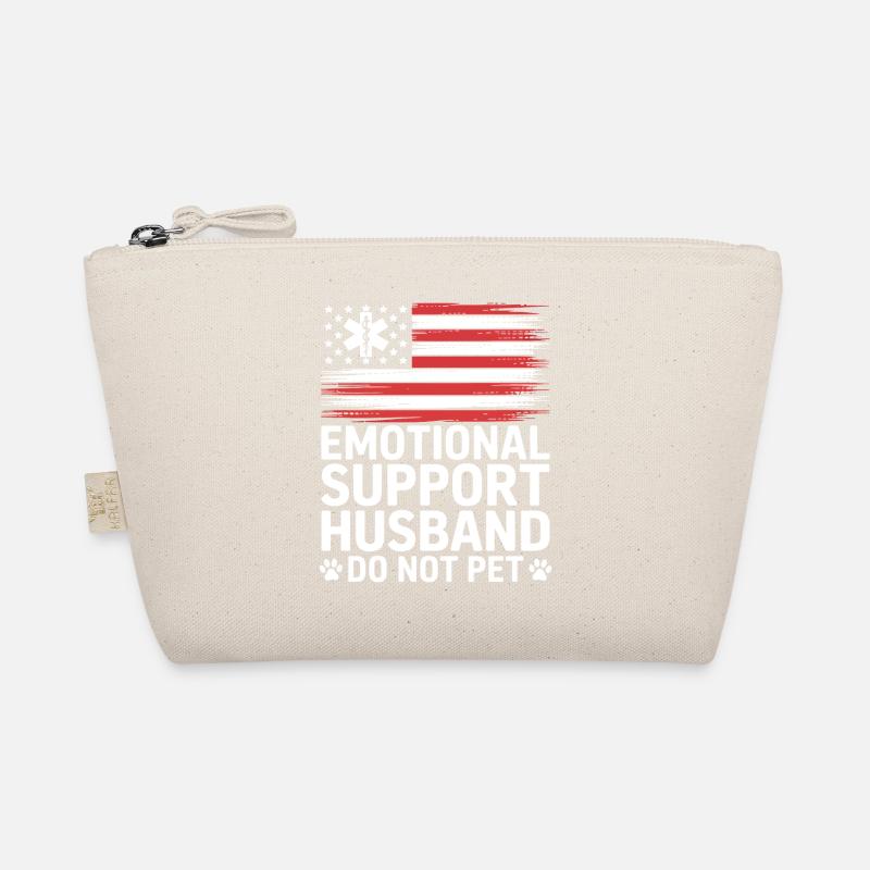 Emotional Support Husband Organic Pouch
