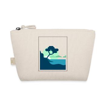 Mountain Landscape at Sunset - Organic Pouch - nature - Front
