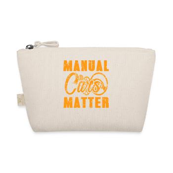 Manual Cars Matter Driving Purist Stick Shift - Organic Pouch - nature - Front