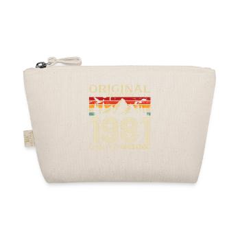 44th Birthday Vintage September Vintage 1981 - Organic Pouch - nature - Front