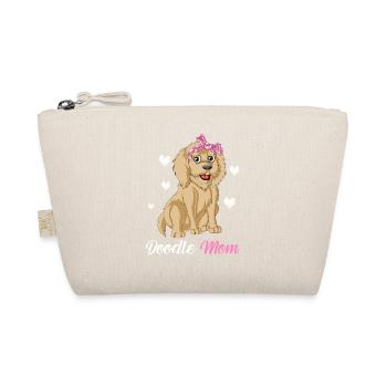 Stolze Golden Doodle Mama – Perfekte Geschenk-Vibes - Bio-Täschchen - Natur - Vorne