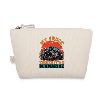 Mud Racing My Truck Thinks It's Offroad Vehicles - Organic Pouch - nature - Front