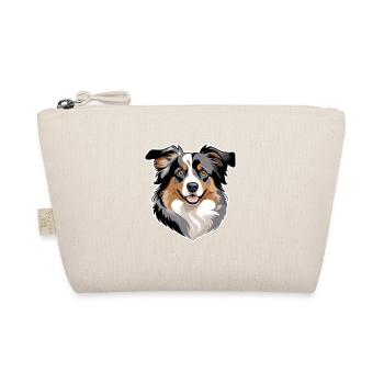 Australia Shepherd Animal Motif for Animal Lovers - Organic Pouch - nature - Front
