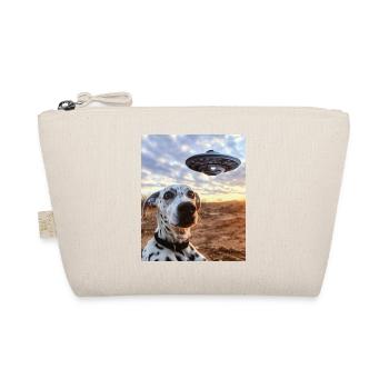Dalmatian Selfie UFO - Organic Pouch - nature - Front