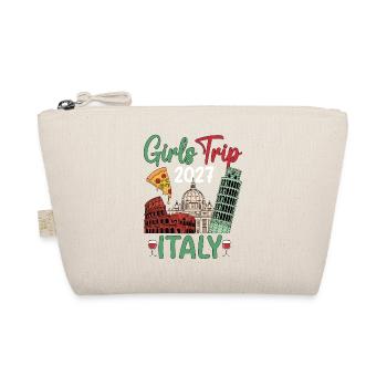 Italy Girls Trip 2027 - Organic Pouch - nature - Front