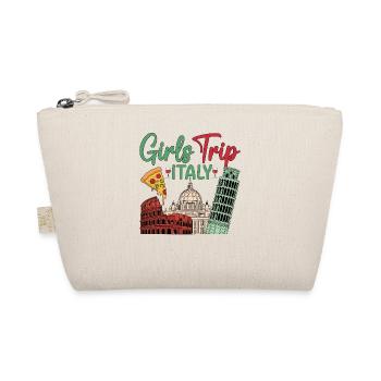 Italy Girls Trip - Organic Pouch - nature - Front