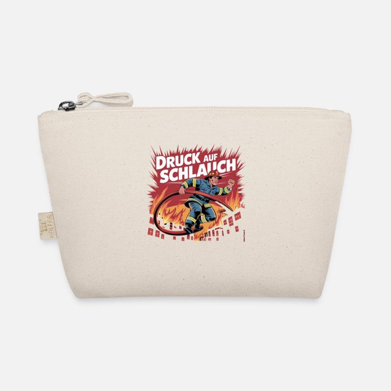 Pressure on hose fire brigade slogan deployment Organic Pouch
