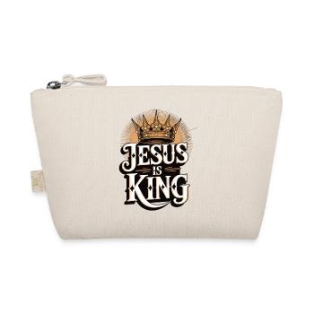 Jésus en tant que roi avec le motif de la couronne - Trousse biologique - nature - Devant