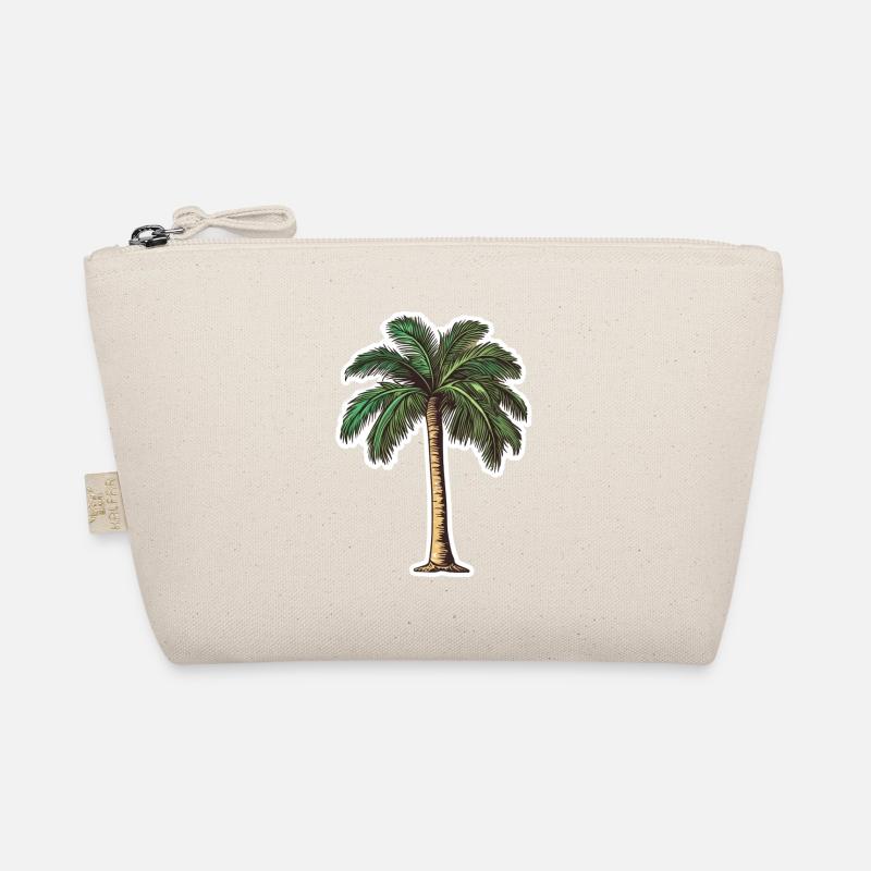 Palm tree Organic Pouch