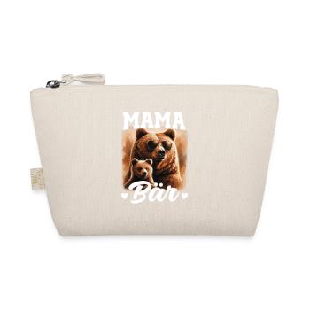 Mama Bear Fête des Mères Mère Parent Mama Bear - Trousse biologique - nature - Devant