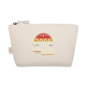 2008 Vintage Retro Geburtstagsgeschenk - Bio-Täschchen - Natur - Vorne