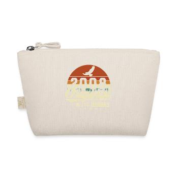 2008 Vintage Retro Geburtstagsgeschenk - Bio-Täschchen - Natur - Vorne