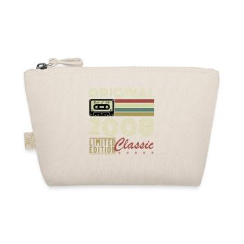 2008 Vintage Retro Geburtstagsgeschenk - Bio-Täschchen - Natur - Vorne