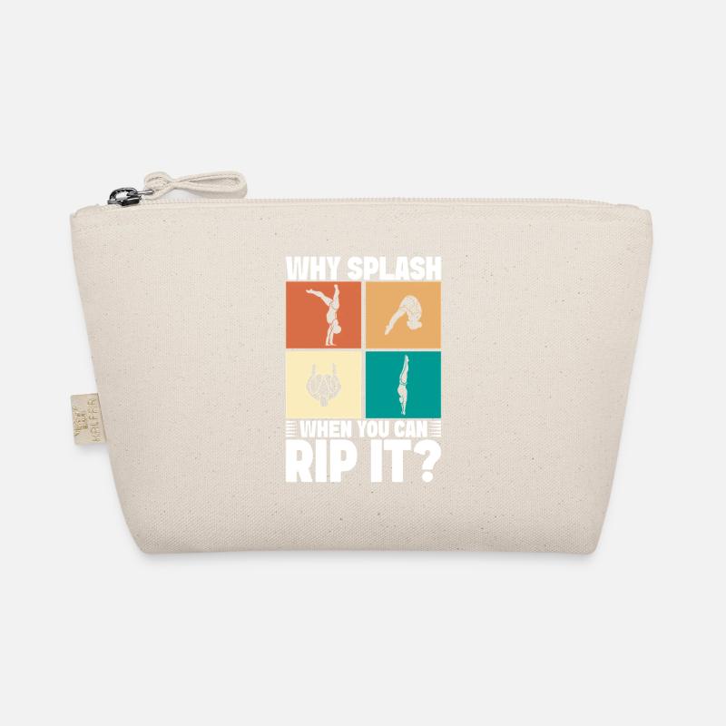 Diving diving board Organic Pouch