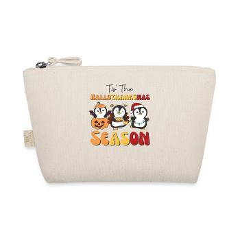 Tis' the Hallothanksmas Season Pinguin - Bio-Täschchen - Natur - Vorne
