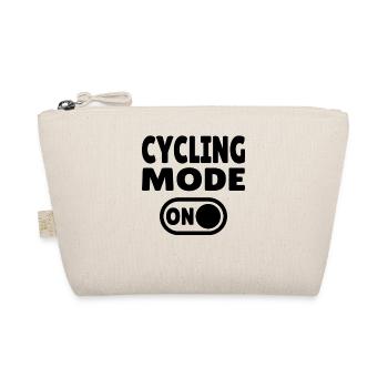 Cycling Mode ON – For real cycling fans - Organic Pouch - nature - Front