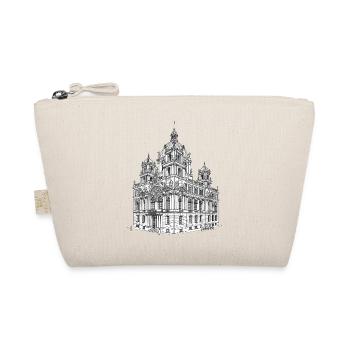 Historic Baroque building illustration - Organic Pouch - nature - Front