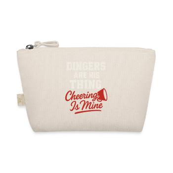Boy Mom Baseball Proter Son Homerun Travel Team - Organic Pouch - nature - Front