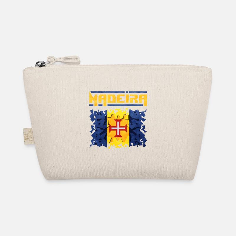 Motif abstrait du drapeau de Madère Trousse biologique