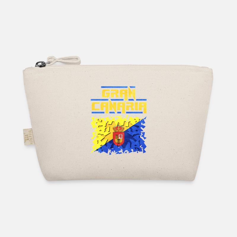 Puzzle de conception du drapeau de Gran Canaria Trousse biologique