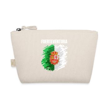 Fuerteventura Flag Design - Organic Pouch - nature - Front
