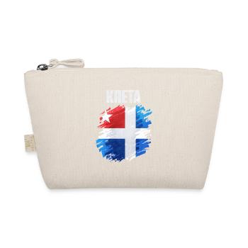 Colorful Scandinavian Flag Art - Organic Pouch - nature - Front