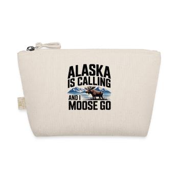 Motifs animaliers de l’Alaska avec chaîne de montagnes d’orignaux - Trousse biologique - nature - Devant