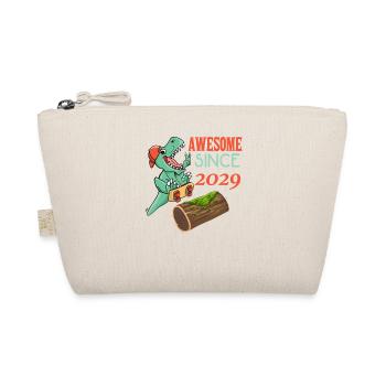 Dino Skater Anniversaire 2029 - Trousse biologique - nature - Devant