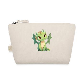Drachen Drache - Bio-Täschchen - Natur - Vorne
